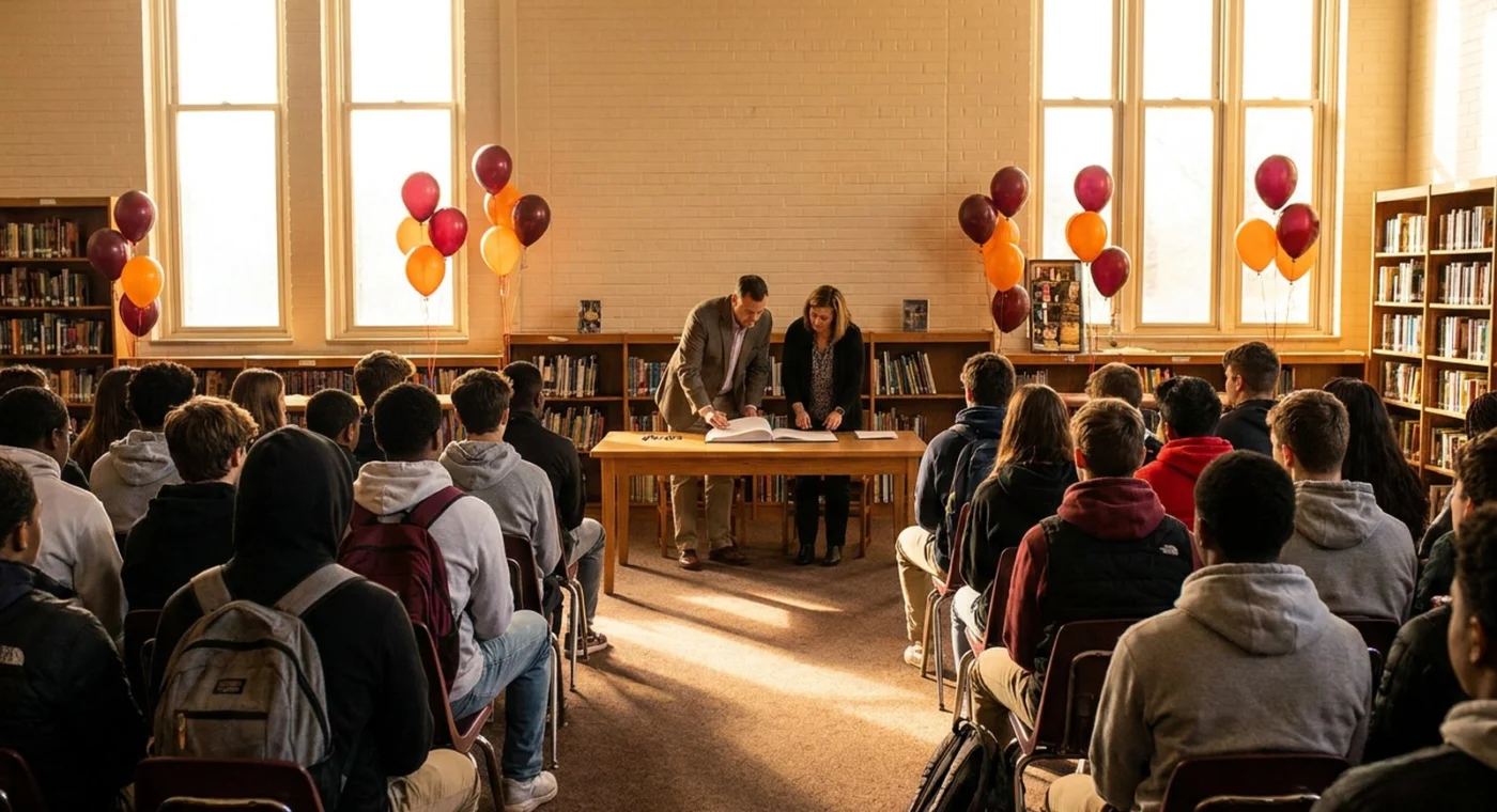 Everett High Seniors With a 3.0 Now Walk Into Salem State: No Fee, No Test Scores, No Essay Under a Deal Signed Thursday